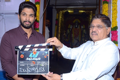 dj duvvada jagannadham movie launch event