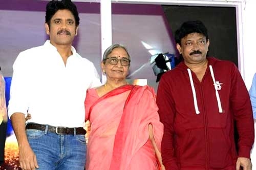 nagarjuna and rgv new movie launch event