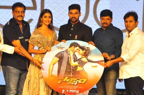 saakshyam movie audio launch