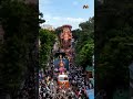 drone visuals ganesh immersion 2025 tank bund ntv telugu