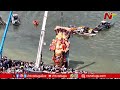 khairatabad ganesh nimajjanam 2025 live exclusive updates ntv telugu