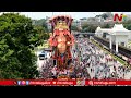 khairatabad ganesh at telangana secretariate khairatabad ganesh nimajjanam ntv telugu