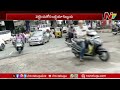 hyderabad roads in bad condition ntv telugu
