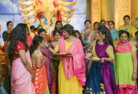 Lakshmi-Manchu-At-OMG-Association-Ganesha-Pooja-06