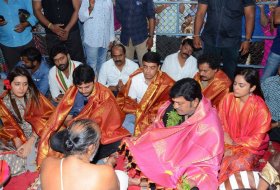 Srinivasa-Kalyanam-Movie-Team-At-Dwaraka-Tirumala-07