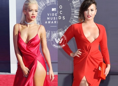 Pop stars at MTV Music Awards