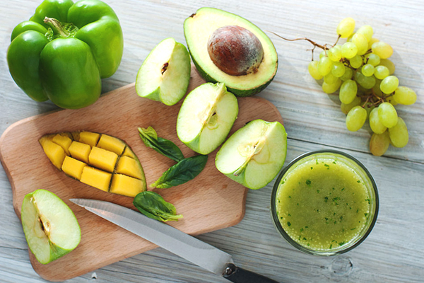 Bell pepper and Apple Smoothie