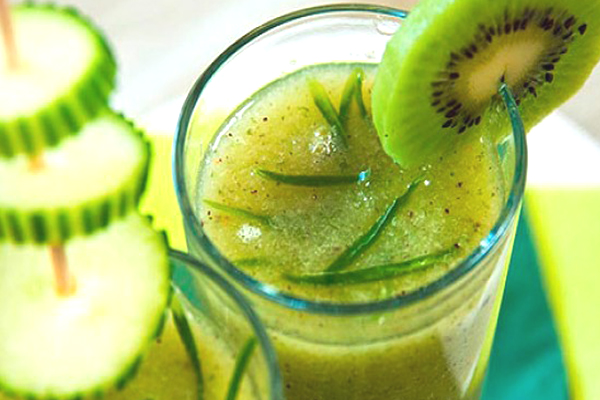 Cucumber and Kiwi Smoothie