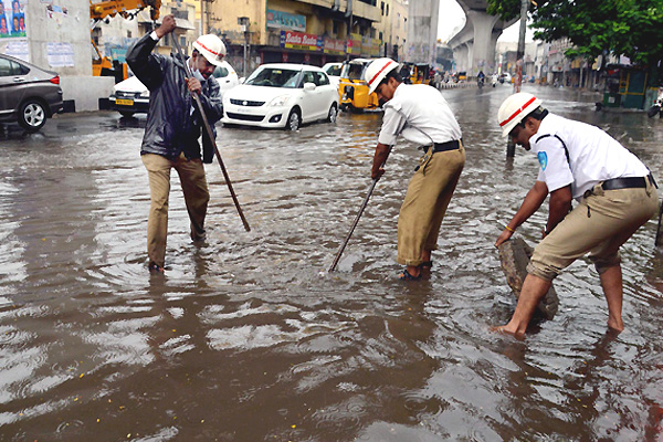 Hyderabad Heavy Rainfall