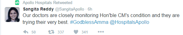 Apollo Hospital Doctor Tweets