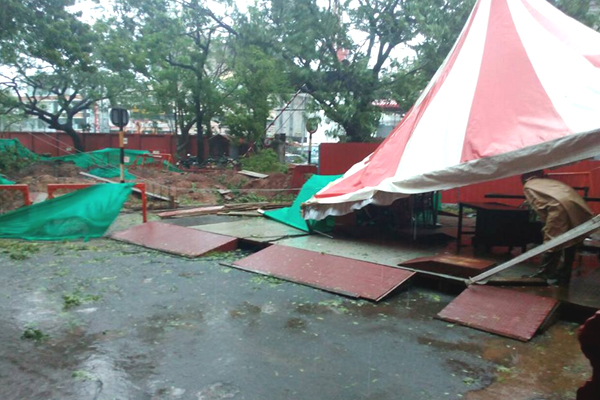 Cyclone Vardah Photos