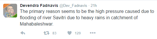 Devendra Fadnavis Tweets