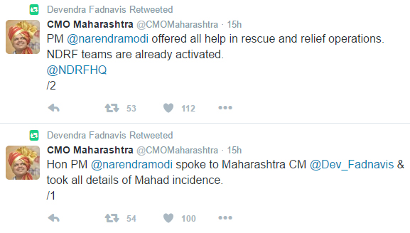 Devendra Fadnavis Tweets