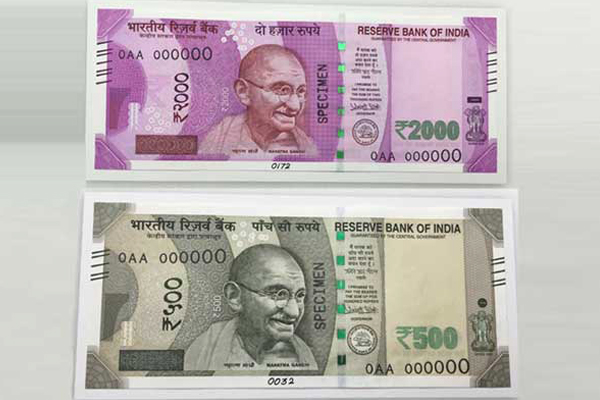 New Currency notes Rs. 500 and 2000 Notes