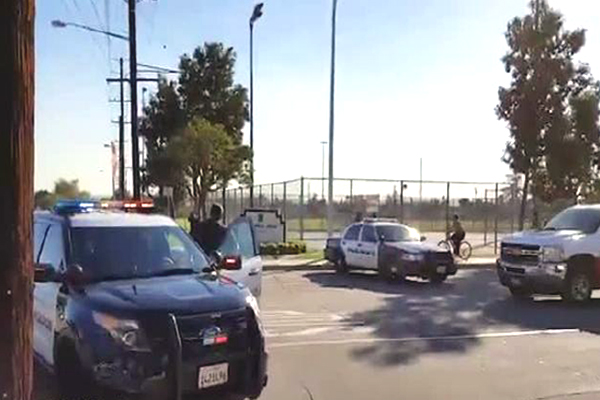 Shooting inside Polling Station in California