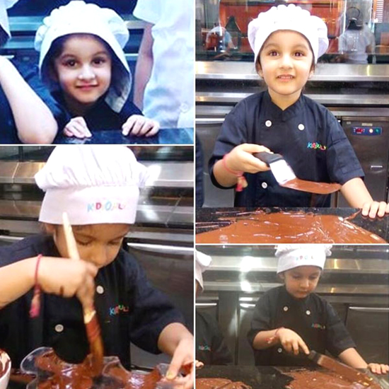 Mahesh Babu Daughter Sitara Chef Photos