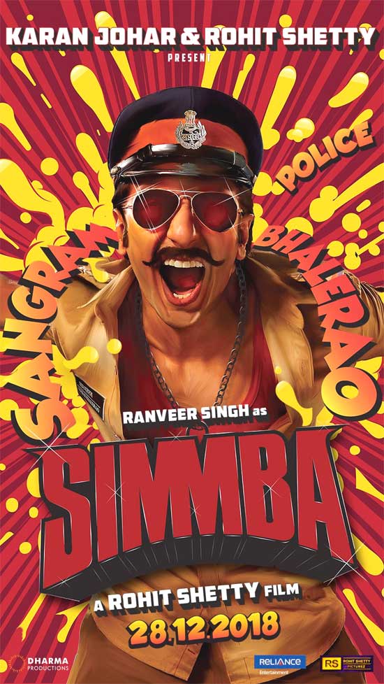 Ranveer Singh Simmba First Look