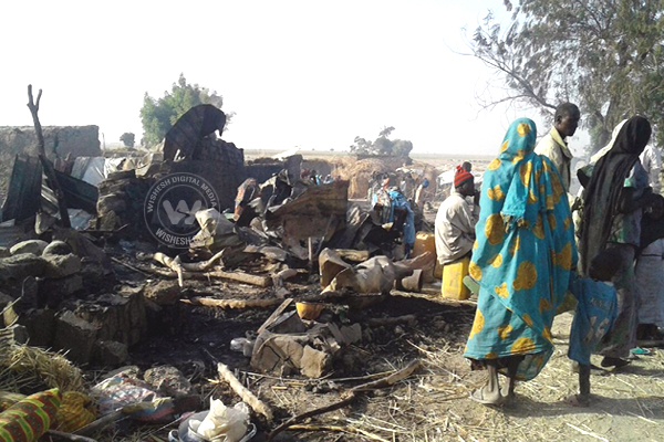 Nigeria Air Strike Photos