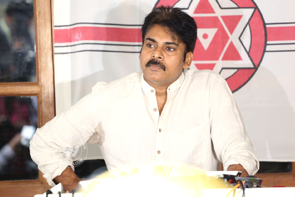 Pawan Kalyan AP Special Status Press Meet Photos