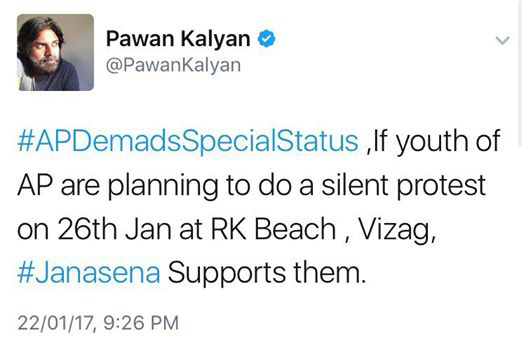 Pawan Kalyan AP Special Status