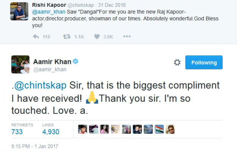 Rishi Kapoor Tweets