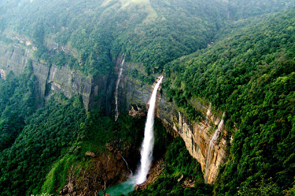 Nohkalikai Waterfalls