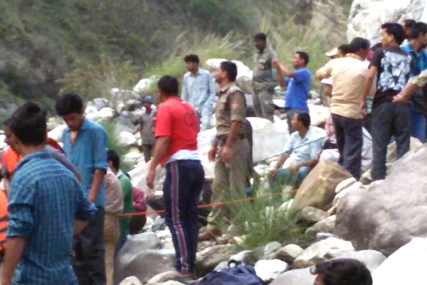 Pilgrims Bus Accident Bhagirathi River