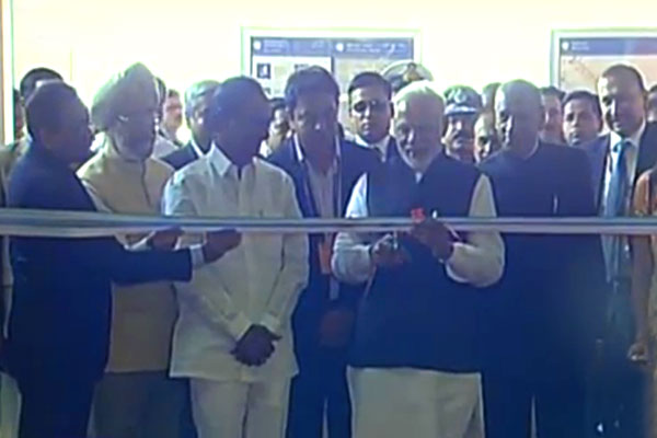 Narendra Modi Inaugurates Hyderabad Metro Rail Photos