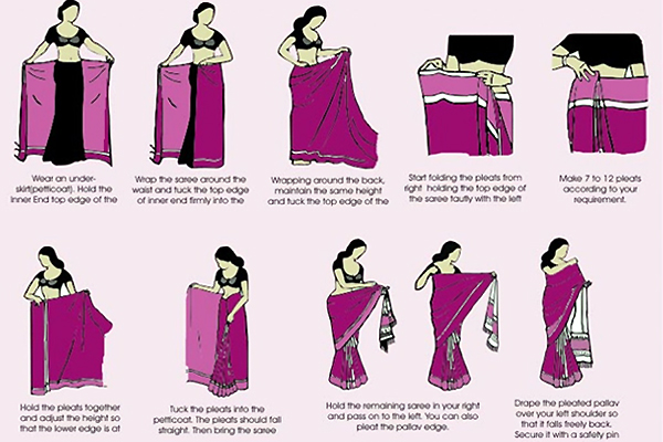 Drape A Saree