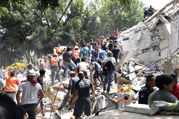 Mexico Earthquake Photos