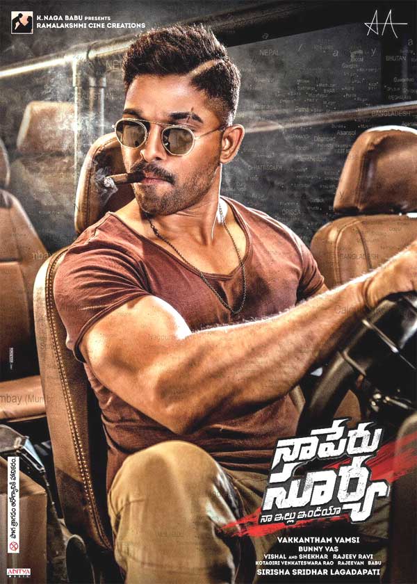 Allu Arjun Naa Peru Surya New Stills