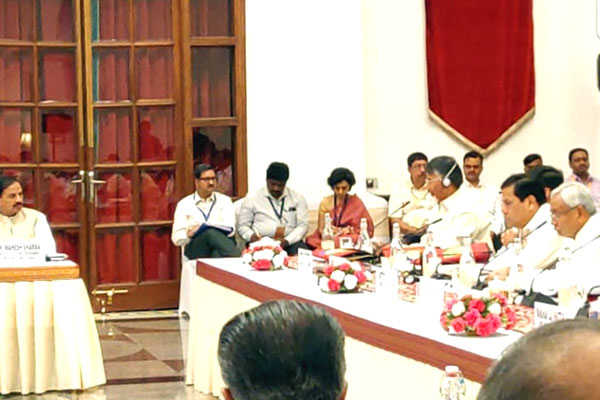 Chandra Babu At NITI Aayog Meeting