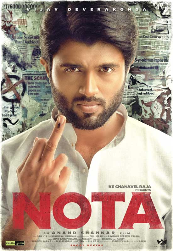 Vijay Devarakonda Nota Movie Posters