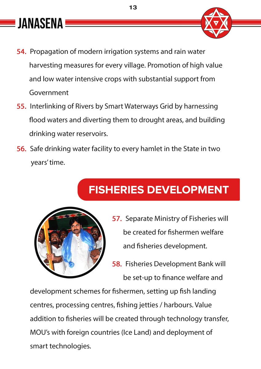 Janasena Full Manifesto