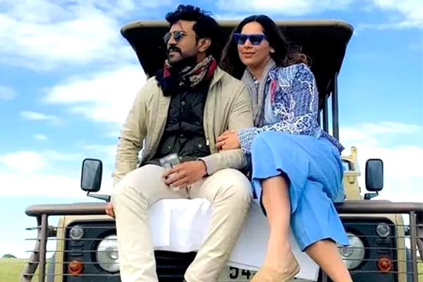 Ram Charan Upasana Holidaying in Africa