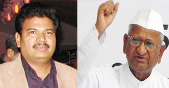 Shankar attracted to Anna Hazaare