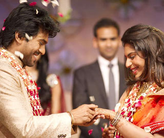 Mega Event 2011 Cherry engaged to Upasana begins new era