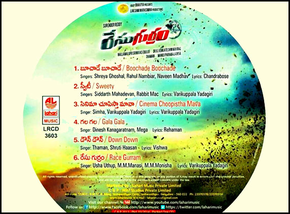 Race-Gurram-playlist