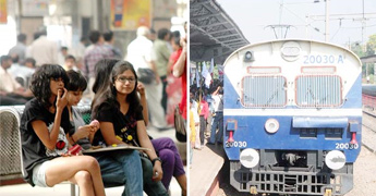 Free railway travel for professional girl students