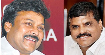 Chiru throws tea party for Botsa Chiru throws tea party for Botsa