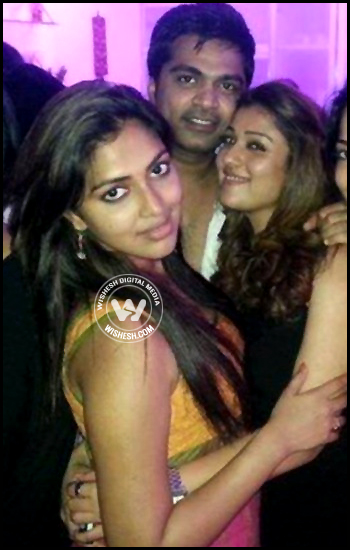 Simbu-Nayanatara-at-Trisha-birthday