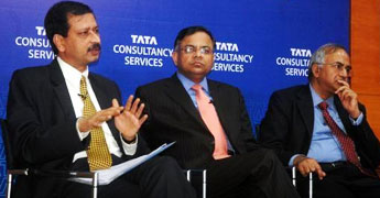 TCS gets 5 year multi million $s contract from Deutsche Bank.