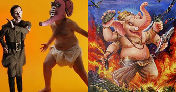 Hindus protest over Oz play Ganesh vs Third Reich