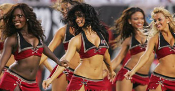 Cheer Leaders the icon of the American Culture, lure sports fan