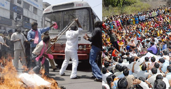 2-day Telangana bandh from Tuesday