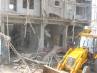 illegal constructions demolished, building brought down, operation demolition, Building demolition