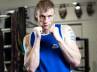 freddie boxing debut, freddie boxing debut, flintoff fights richard dawson in his boxing debut, Fred