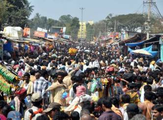 Temples dedicated to Lord Shiva decorated beautifully