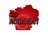 accidents in Prakasam district, Accidents, 5 killed in two road accidents, Road accidents