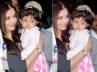 bollywood news, childrens ramp walk, aaradhya s first on screen debut, Amithab